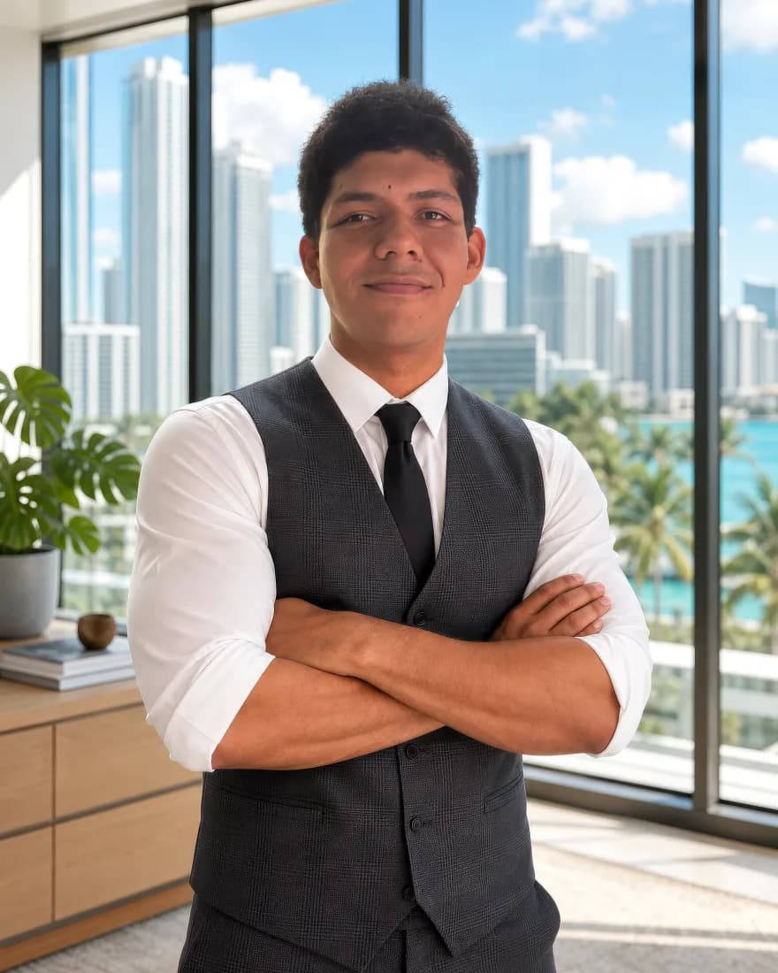Christian Moran, operations and client support at Miami Web AI